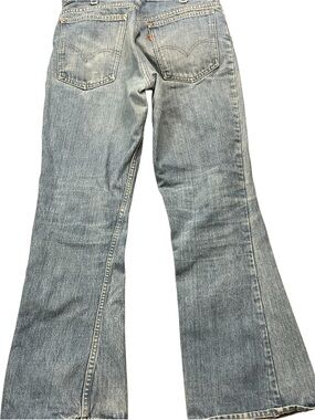 Vintage Levi’s 70s orange tab boot cut jeans 30 x 28 USA made